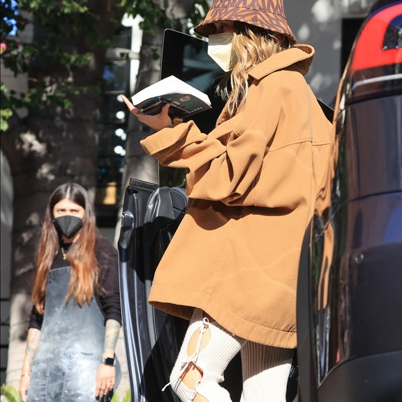 SOLD Danielle Guizio Rib Knit Tie Pants & Tank - Picture 2 of 8